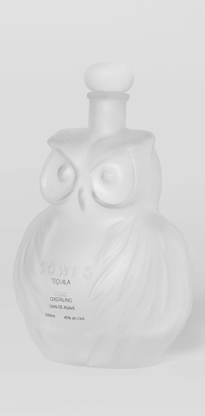SŌWLS frosted bottle — by day